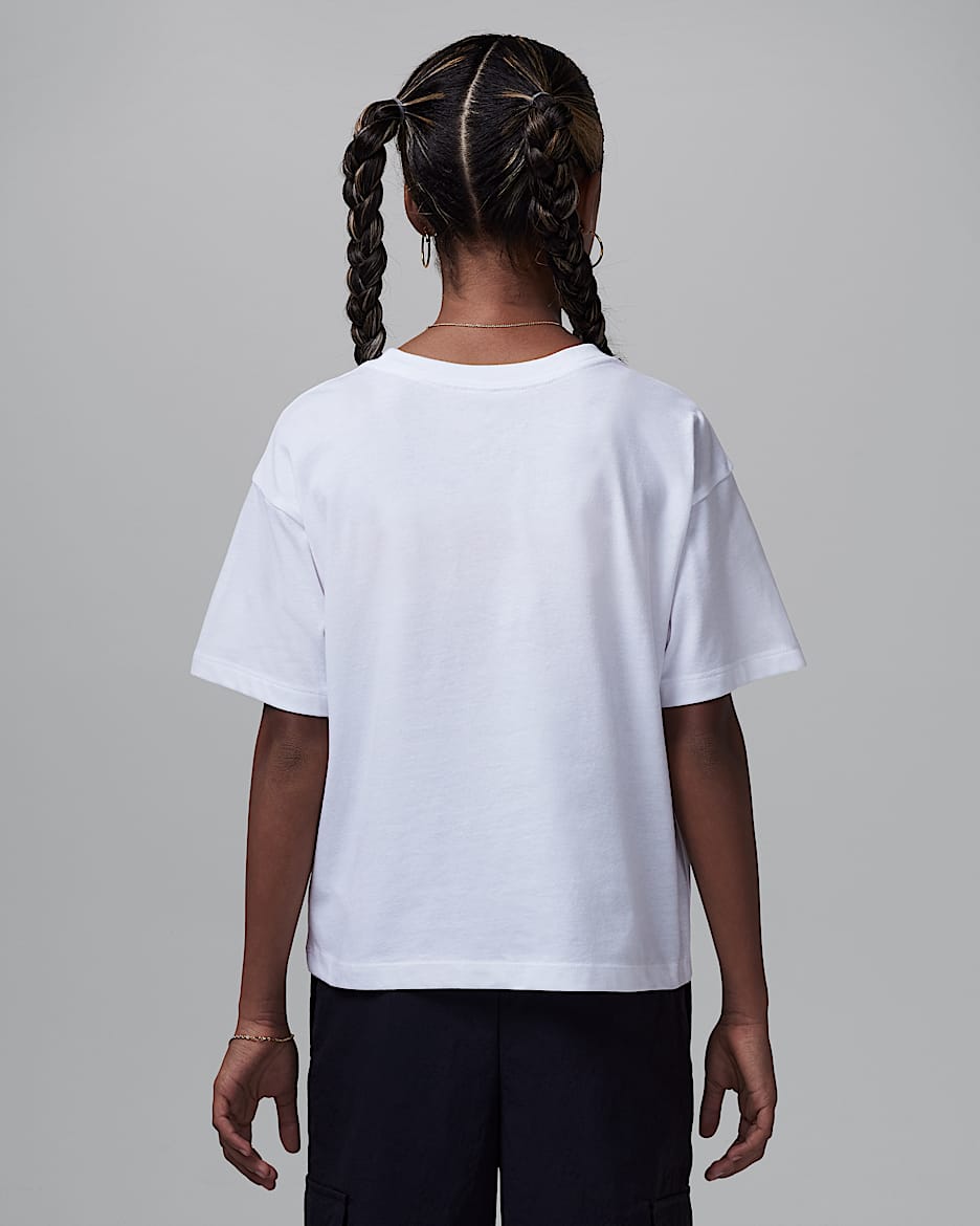 Jordan 1st Baby Blue T Shirt altere Kinder